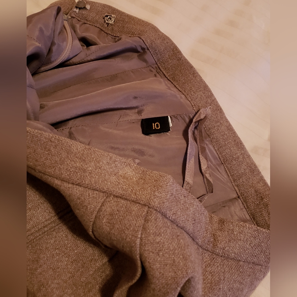 *PRICE DROP* Donna Karan CASHMERE 2 pc jacket and pants 10/M - Picture 15 of 16